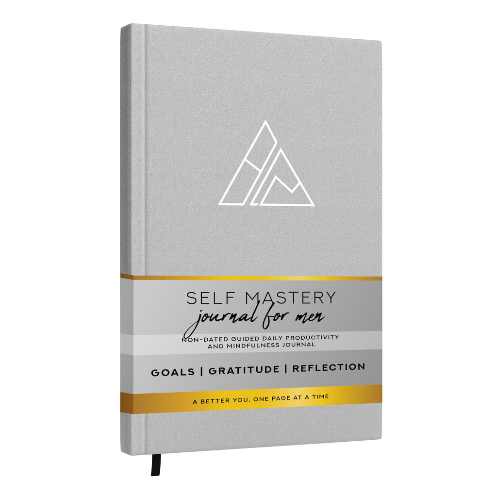 Buy now Self-Mastery Journal for Men - Gratitude Journals â€“ 5 Minute Journal - Reflection Manifestation Journals for Mindfulness â€“ Self Care Journal â€“ Goal / Guided Gratitude Journal for Women & Men Self-Mastery Journal Gray at indiglob india