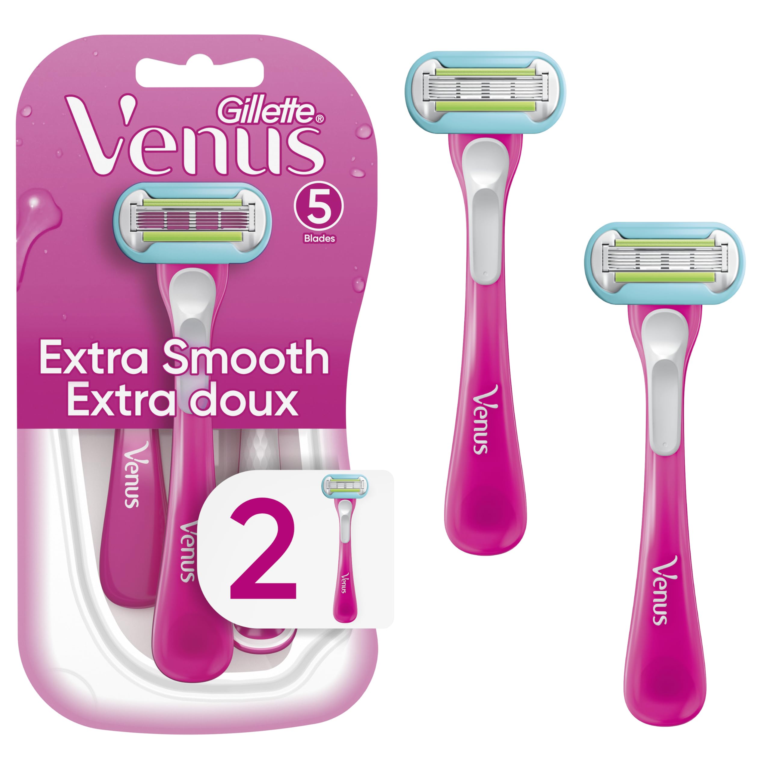 Gillette Venus Razor, 2 Count