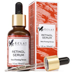 Eclat Skincare Vitamin C Serum - Skin Care for Dark Spots, Vitamin C Serum for Face with Hyaluronic Acid, Ferulic Acid, & Vit E - Anti Aging and Skin Brightening Vit C Formula for Face Care 1 Fl Oz