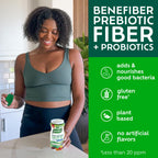 Benefiber Prebiotic Fiber Supplement Gummies, Assorted Fruit Flavor, 50 Ct | Plant-based Prebiotic Fiber, Supports Gut Health by Nourishing Good Gut Bacteria, GLP-1 Support for Digestive Health