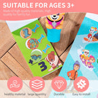 Sticker Refills Compatible with Melissa and Doug, Sticker Wow Stamp Refill, Arts and Crafts Refill Stickers, 2-Pack (Favorite Things, Pets Pack 1) - 200 Stickers Each(400 Total) for Any Stamper