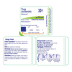 Boiron Thuja Occidentalis 30C Homeopathic Medicine for Painless Wart Removal Medicine - 80 Pellets