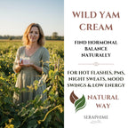 Wild Yam Cream Hormone Balance for Women , Lavender 4oz