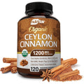 Buy now NutriFlair Organic Ceylon Cinnamon Supplement 1200mg, 120 Capsules - USDA Certified - Non-GMO, Gluten Free Powder, Antioxidant Pills 120 Count (Pack of 1) at indiglob india