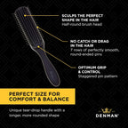 Buy now Denman D3 Original Curl Definer & Styler, Curly Hair Brush for Women & Men â€“ 7 Row Detangling & Curl Defining Brush for Smooth Defined Curls - a precision Styling Brush for straight hair at indiglob india
