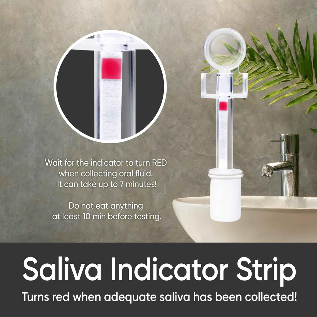 Prime Screen [5 Pack] 5 Panel Oral Saliva Test Kit (AMP, COC, MET, OPI, THC) - ODOA-256