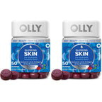 OLLY Glowing Skin, Hydrated & Youthful Skin*, Hyaluronic Acid - 50 Count