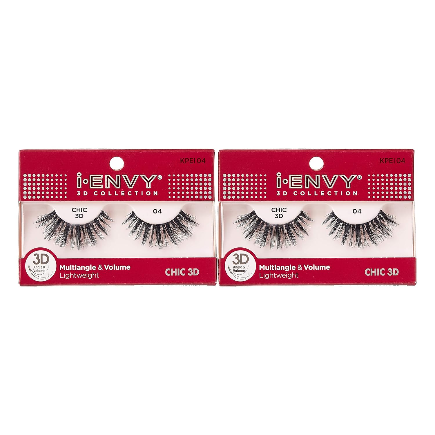 Buy now i-Envy 3D Glam Collection Multi-angle & Volume (2 PACK, KPEI14) 2 PACK KPEI4 at indiglob india