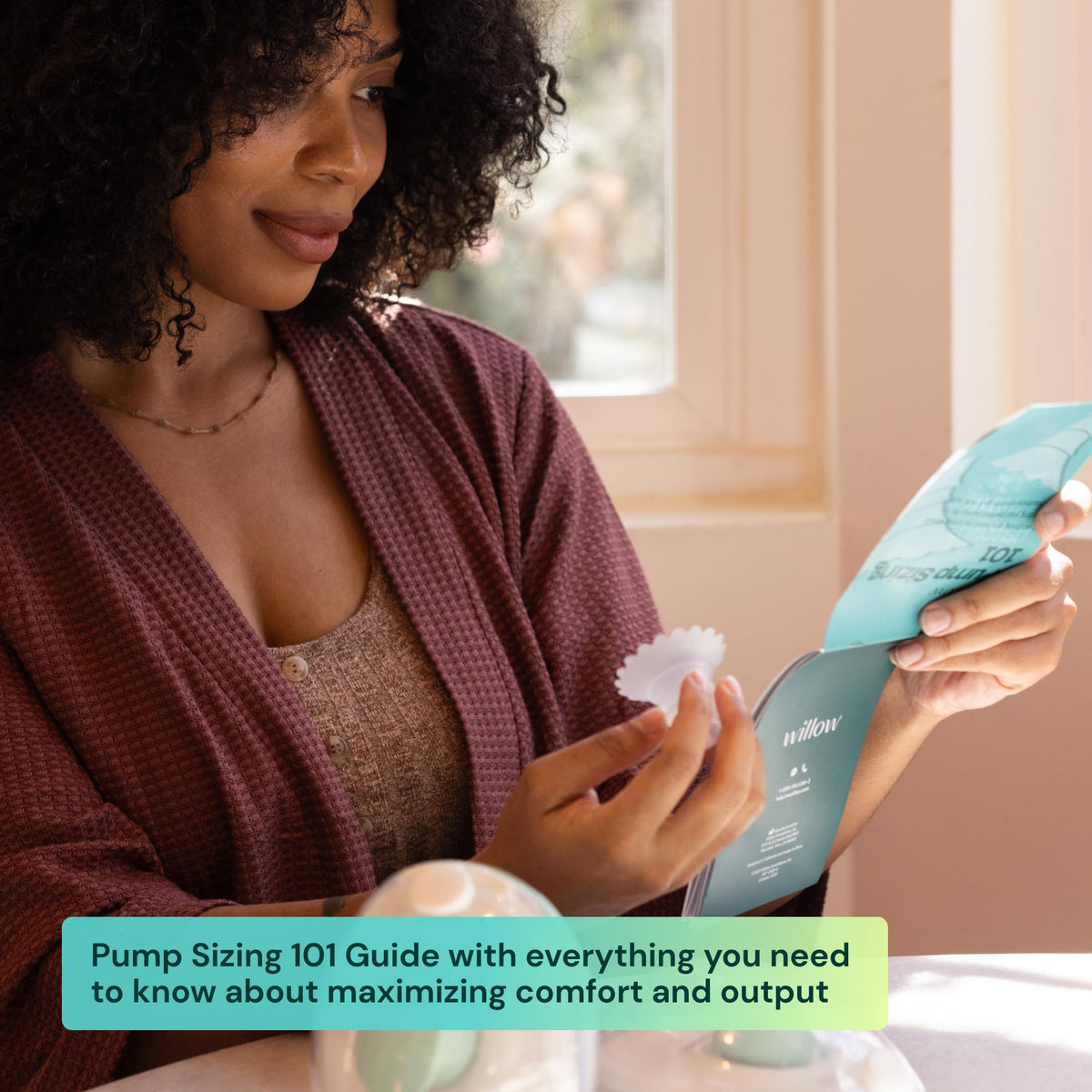 Willow Flange Sizing Kit - Breast Pump Sizing Kit for Willow Go & Wave
