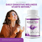 Sodatide Capsules, Official Soda Tide Supplement Pills All Natural Ingredients - Maximum Strength, Advanced Formula Probiotic Skin with Weight & Wellness Support, Overall Health Reviews (2 Pack)
