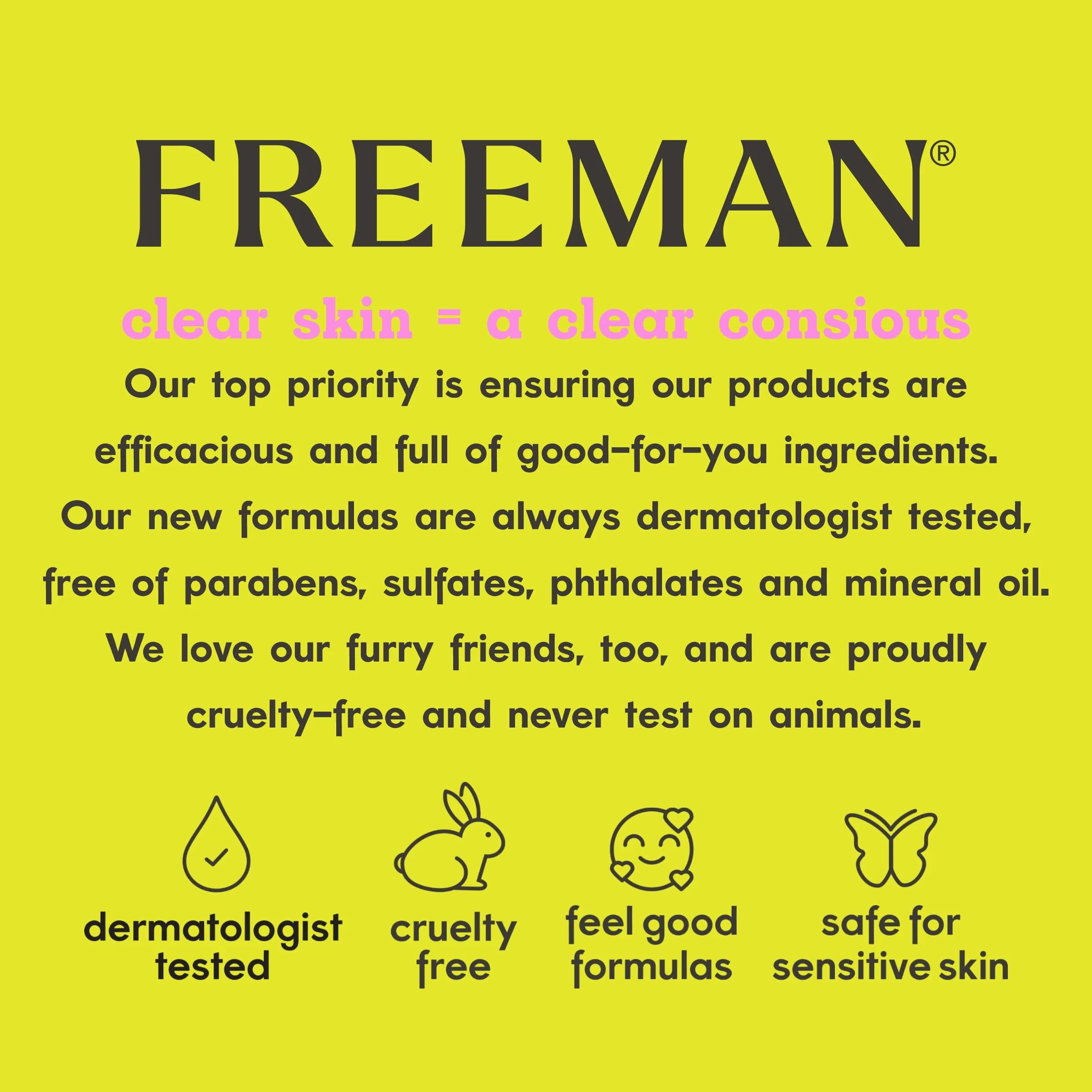 Buy now FREEMAN Pore Clearing Volcanic Ash Peel-Off Gel Facial Mask, Deep Cleansing, Removes Dirt From Pores, Not Over-Drying, Easy-to-use, For Men, 6 fl.oz./175 mL Tube at indiglob india