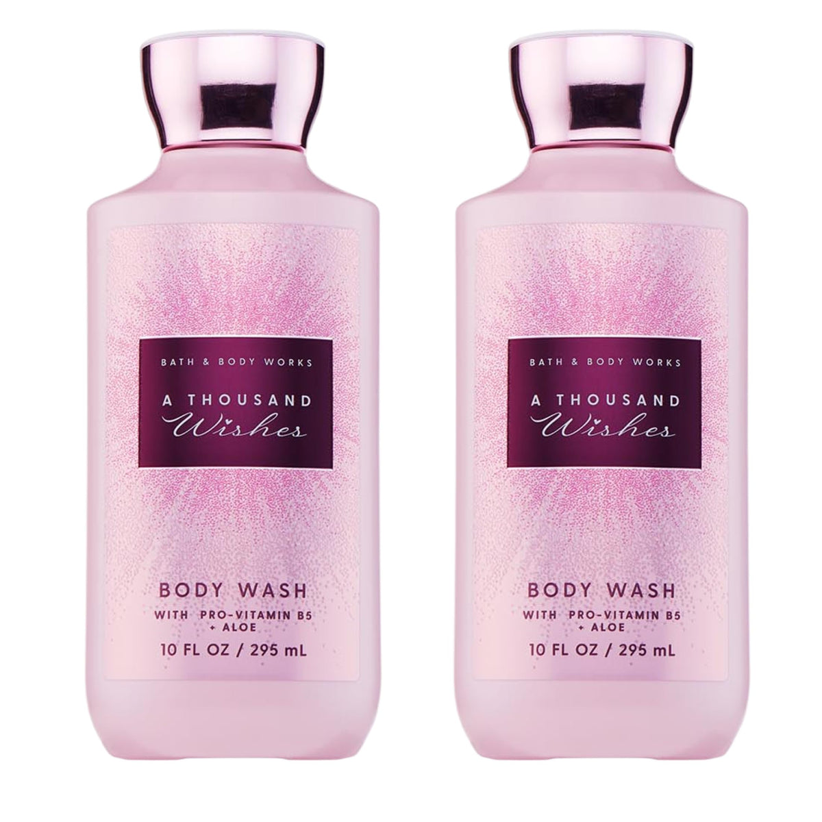 Bath & Body Works A Thousand Wishes Body Wash, 10 fl oz, 2 Pack