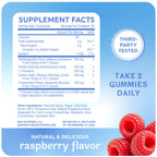 Calming Ashwagandha Gummies for Teens, Stress Relief Supplement + Theanine
