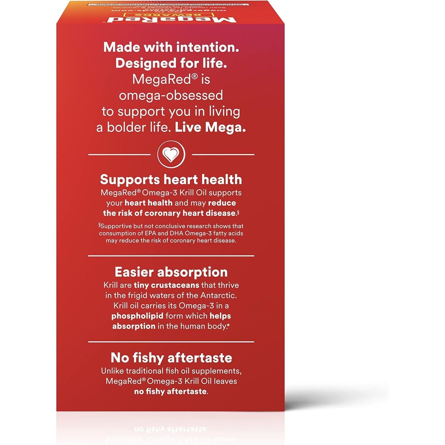 Buy now MegaRed - Omega-3 Krill Oil 350mg Softgels (130 Count in A Bottle), EPA & DHA Omega-3 Fatty Acids with No Fishy Aftertaste Unlike Fish Oil, Contains Antioxidant Astaxanthin at indiglob india