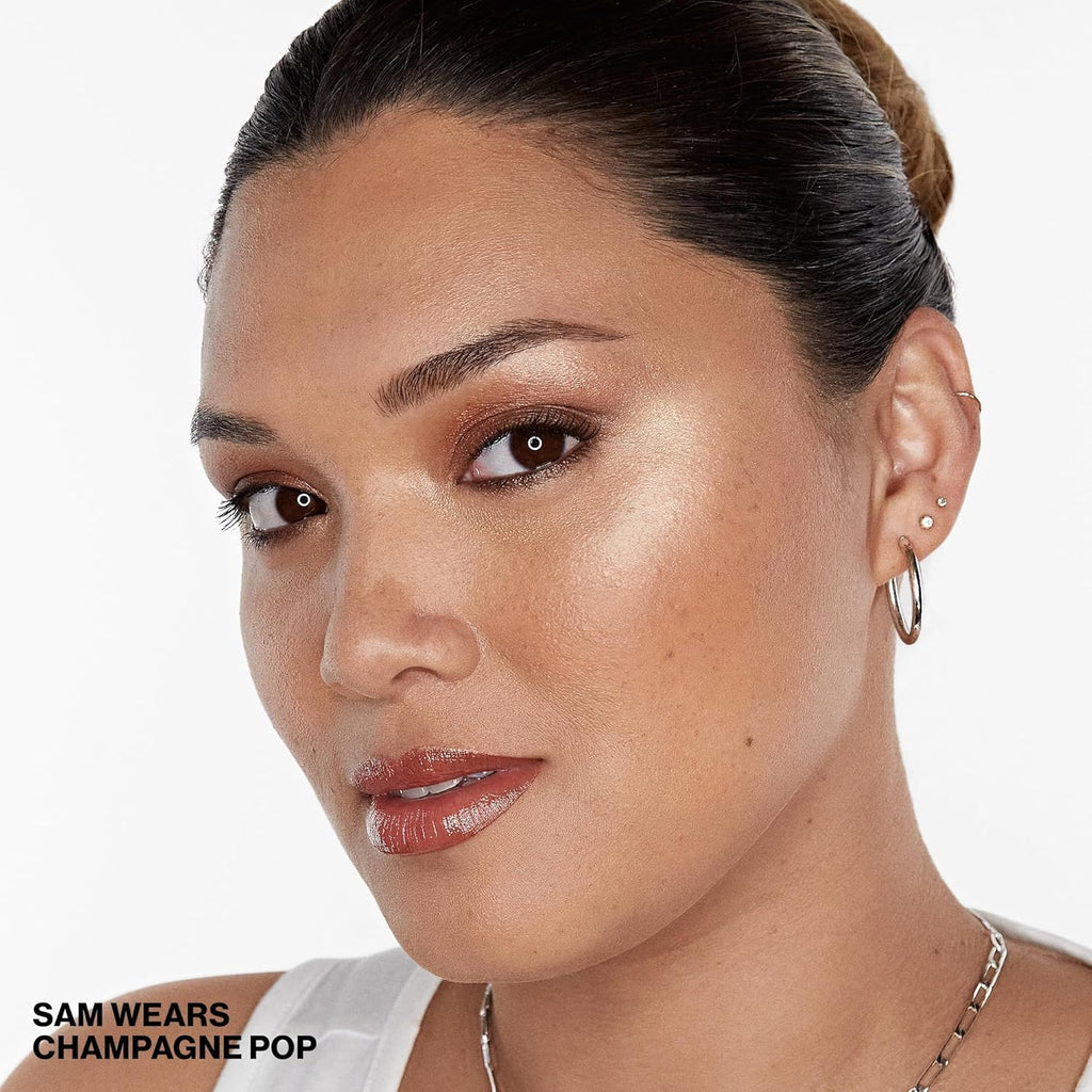 Buy now Smashbox X BECCA Shimmering Skin Perfector Pressed Highlighter | Creamy Formula that Melts into Skin for a Natural, Radiant, Glow-Boosting Highlight at indiglob india
