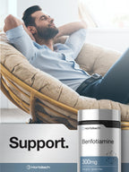 Horbaach Benfotiamine 300mg | 60 Capsules | Vitamin B1 Thiamine