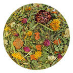 Exotic Nutrition Pasture Plus+ Salad Essentials - Healthy Natural High-Fiber Dried Flower & Herb Treat - Guinea Pigs, Rabbits, Chinchillas, Prairie Dogs, Degus, Hamsters, Gerbils & Other Small Pets