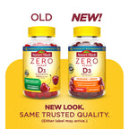 Nature Made Zero Sugar Vitamin D3 Gummies, 110 Vitamin D Gummies | Vitamin D3 2000 IU (50 mcg) per Serving, for Bone and Immune Health Support, Aspartame Free, Cherry Flavor, 55 Day Supply