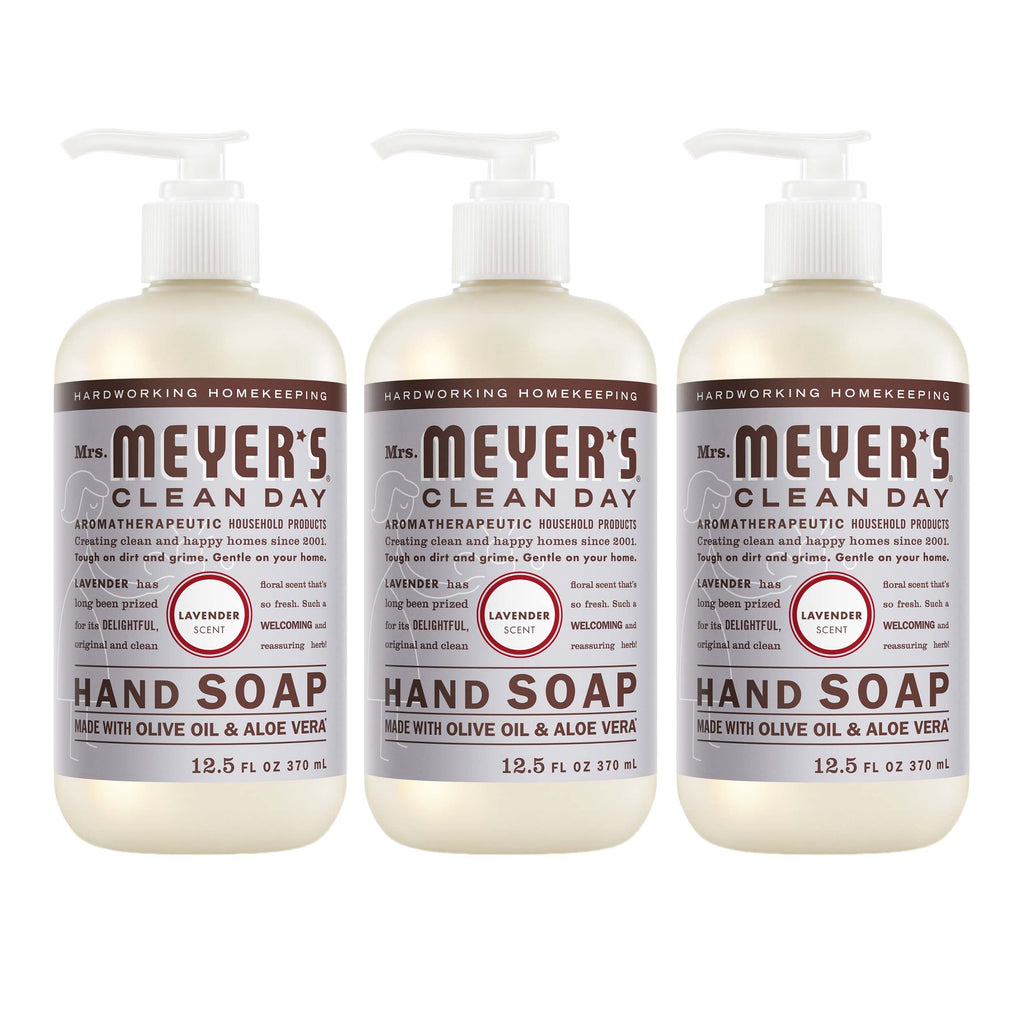 Buy now Mrs. MEYER'S Liquid Hand Soap, Cruelty Free Lemon Verbena Scent, 12.5 oz (Pack of 3) at indiglob india