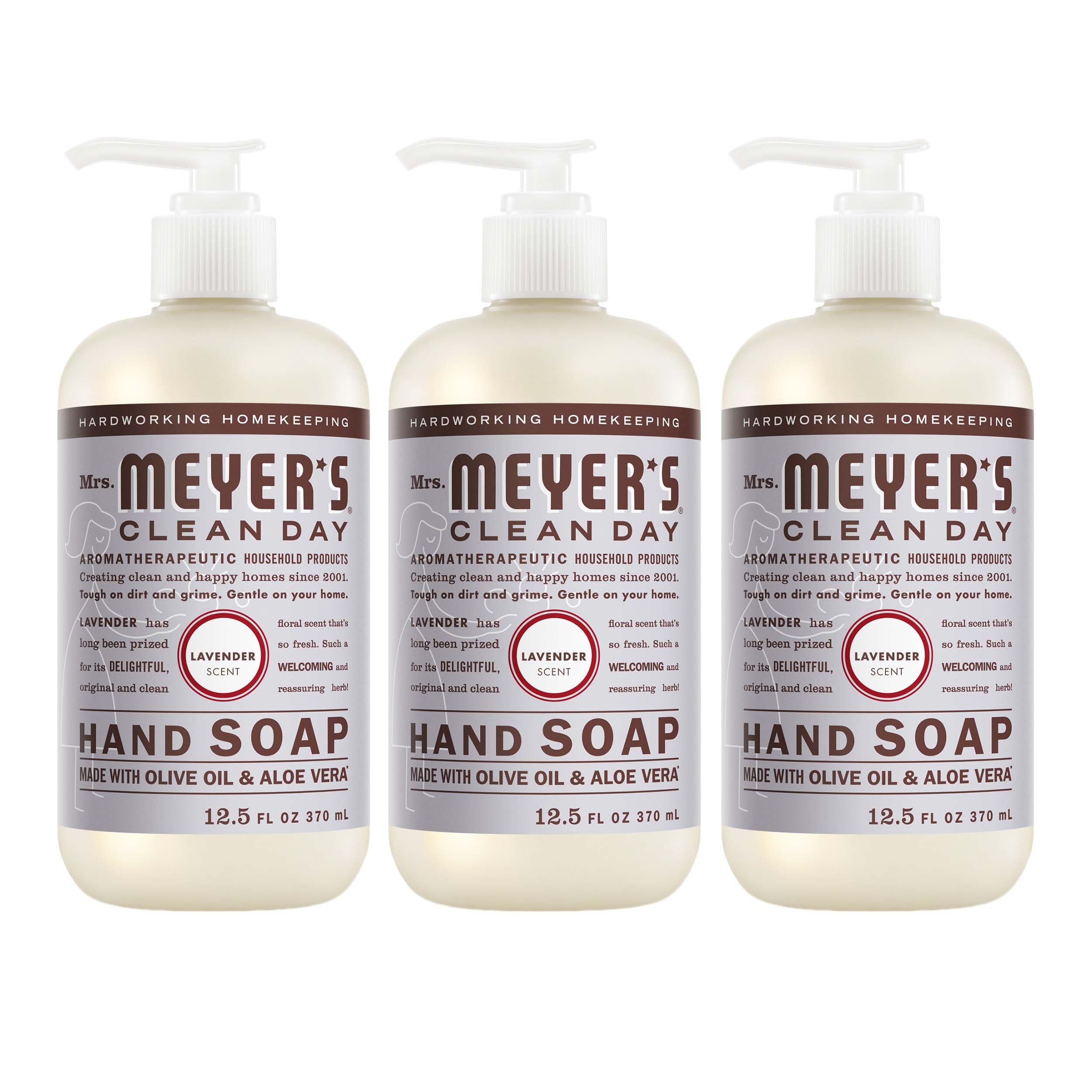 Buy now Mrs. MEYER'S Liquid Hand Soap, Cruelty Free Lemon Verbena Scent, 12.5 oz (Pack of 3) at indiglob india