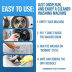 Sudstainables Washing Machine Cleaner Tablets, 24 Count