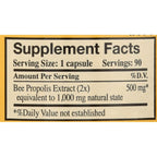 Buy now YS BEE FARMS Propolis 1000 MG, 90 CT at indiglob india