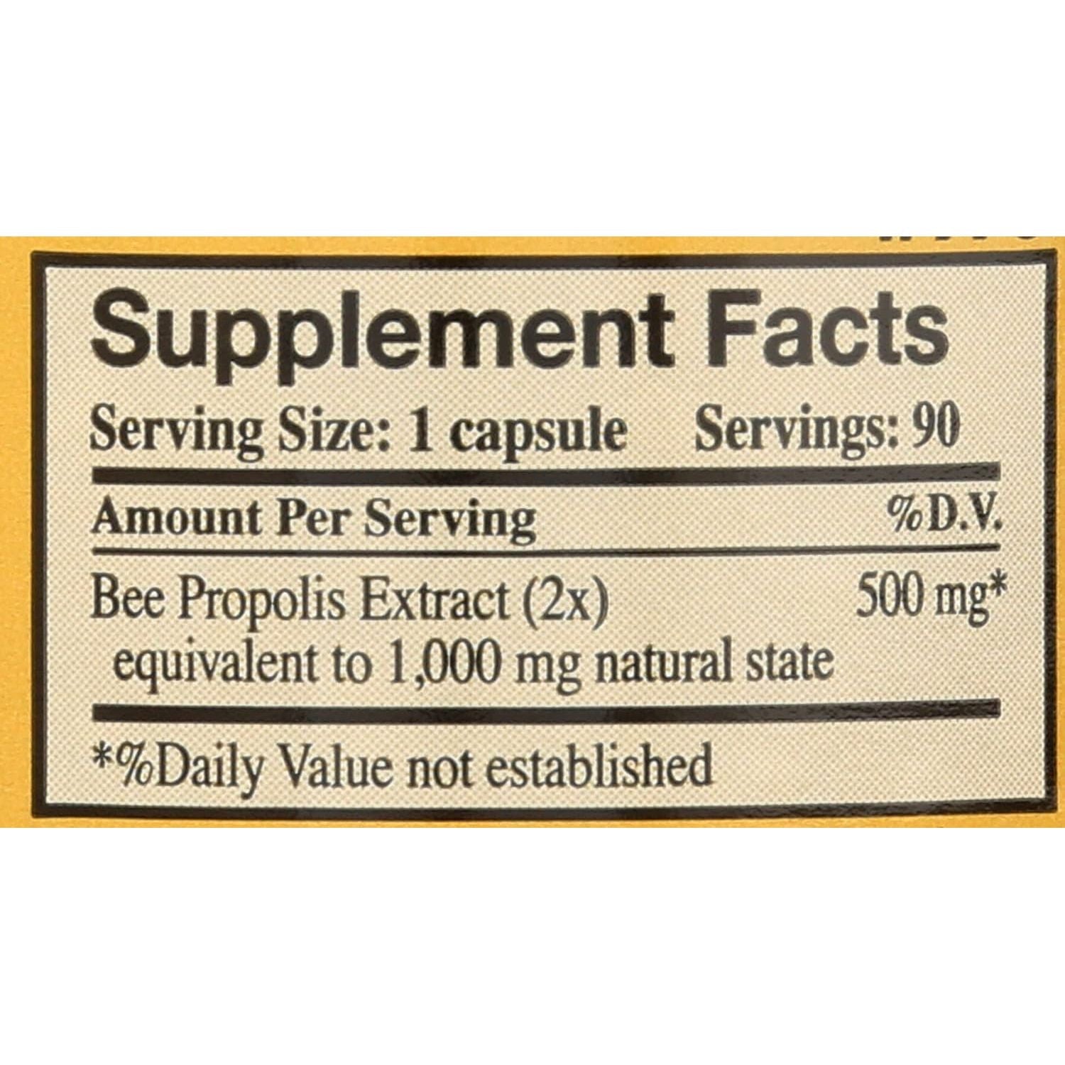 Buy now YS BEE FARMS Propolis 1000 MG, 90 CT at indiglob india