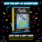 Buy now BILZ® Super Maze | Gift Card Puzzle Game for Ages 8+ | Made in USA | Easy Fun Setup | Fits Gift Cards, Cash (Folded), and Notes | Great for Graduations, Christmas, & Birthdays at indiglob india