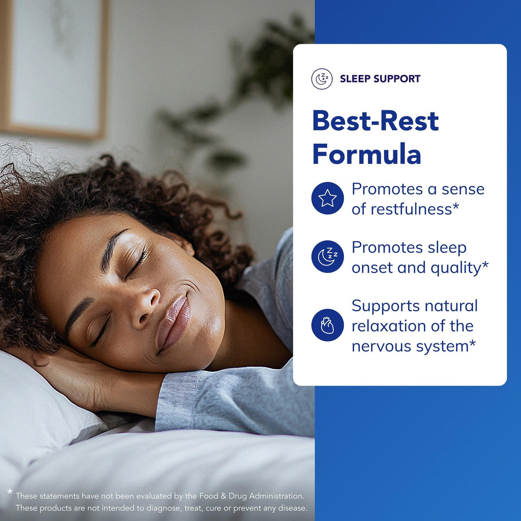 Pure Encapsulations Best-Rest Formula, 60 Capsules | Supports Restful Sleep, for Relaxation*, Restful Sleep Supplement, Non-GMO and Vegan