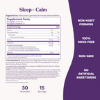 Natrol Sleep+ Calm Adults, Melatonin, L-Theanine, Strawberry, 60 Gummies | Support Sleep and Calm the Mind, 100% Drug-Free, Non-Habit Forming, L-Theanine, Chamomile, Lavendar & Lemon Balm