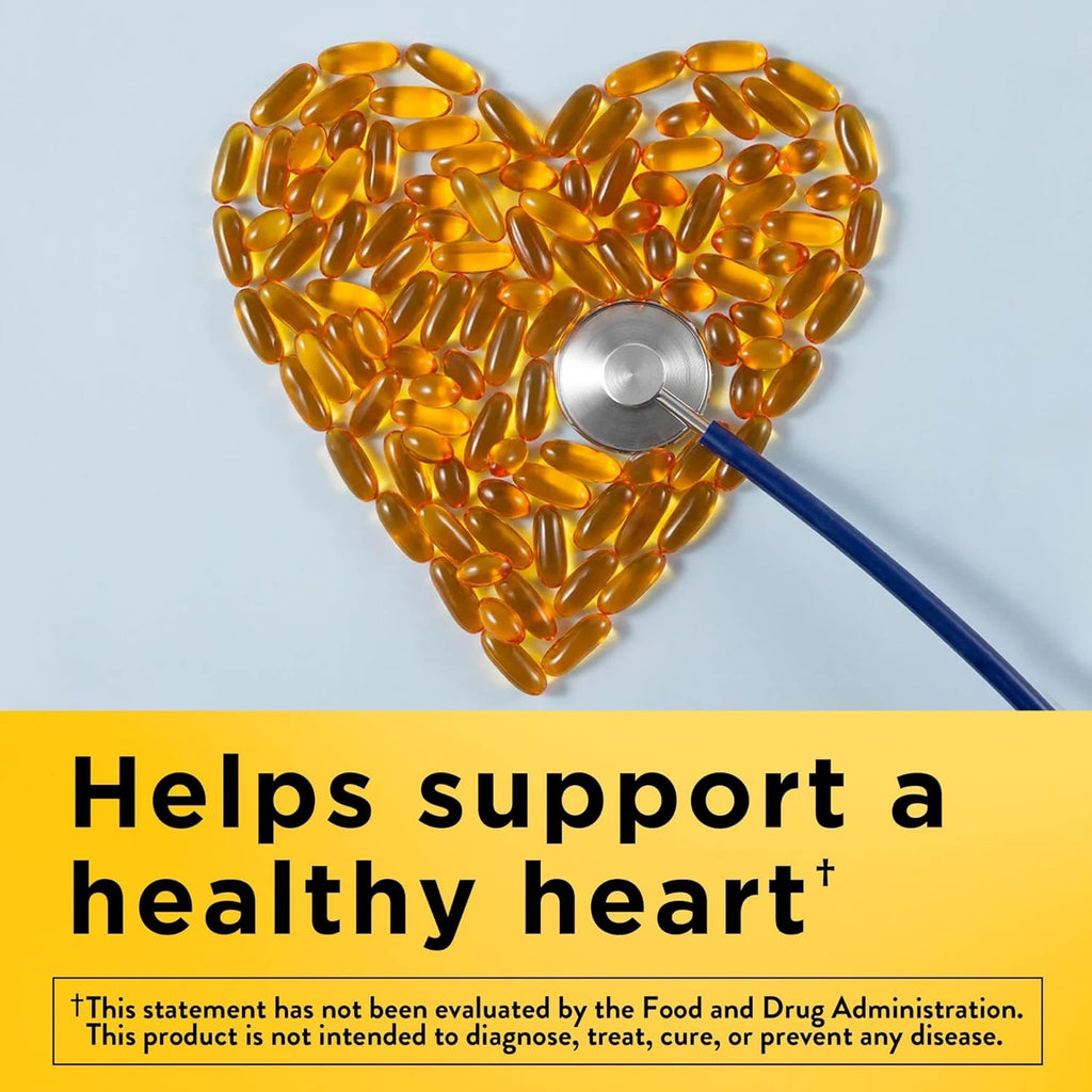 Buy now Nature Made Fish Oil Omega 3 Supplements, 1200mg Softgels, Omega 3 Fish Oil for Healthy Heart Support, 100 Softgels, 50 Day Supply at indiglob india