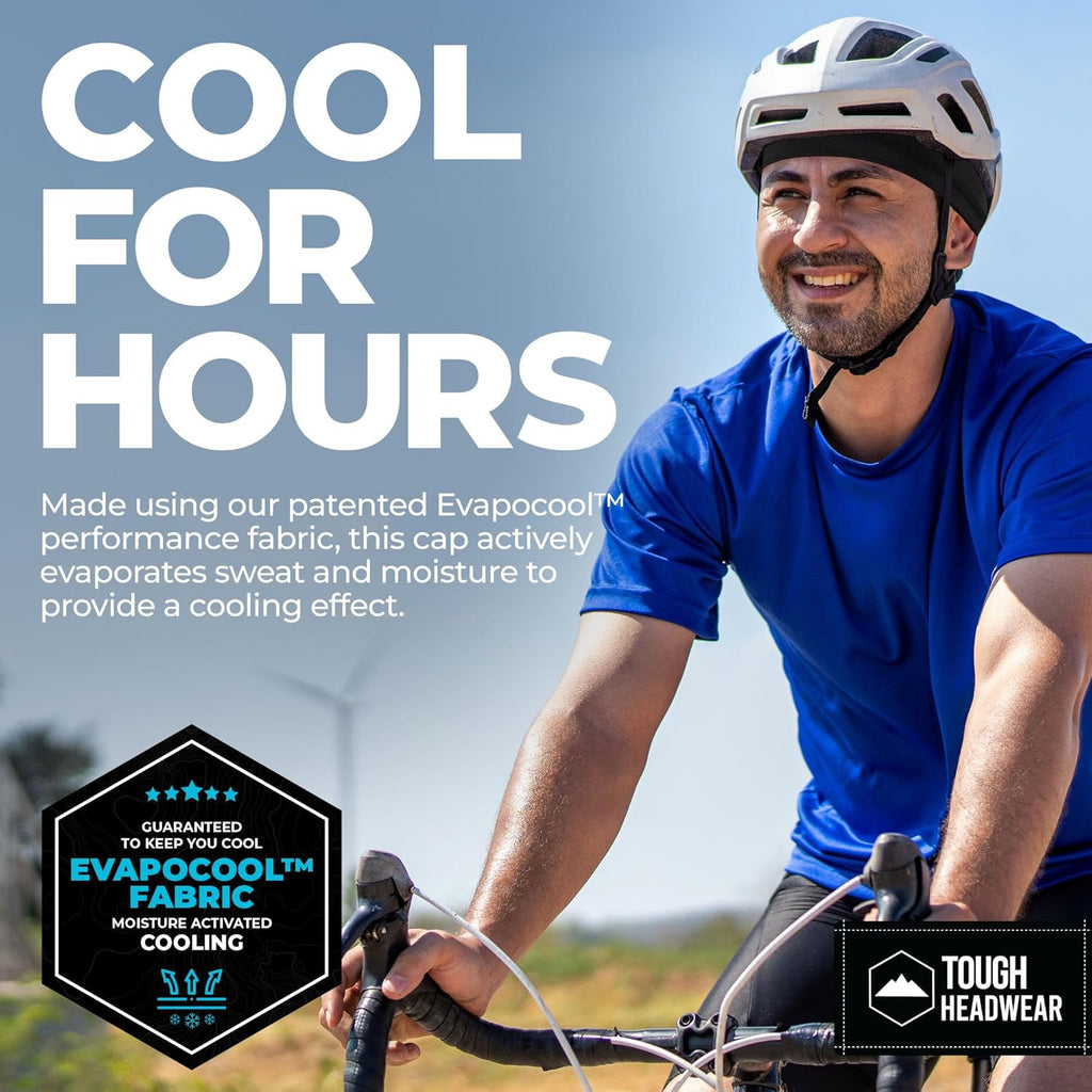 Buy now Cooling Skull Cap for Men - Hard Hat Liner, Cycling Cap, Head Caps for Men, Helmet Liner for Motorcycle at indiglob india