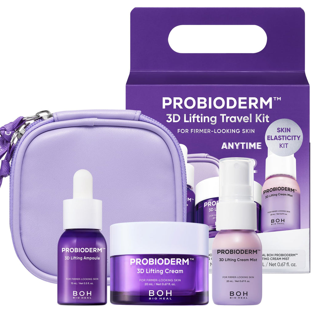 [Cardi B's Pick] BIOHEAL BOH Probioderm 3D Lifting Cream 1.7 fl oz - Advanced Korean Facial Night Cream with 17-Peptide Complex & Probioderm for Face and Neck, Butter-Rich Texture for Perfect Slugging