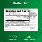 Buy now Jarrow Formulas Mastic Gum 1000 mg - 60 Veggie Caps - Natural Formula Supporting Stomach, Duodenal & Oral Health - 30 Servings at indiglob india