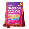 Saffron Gummies Happy Calm, Magnesium Gummies for Women & Men