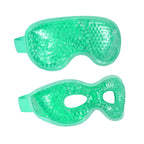 2PCS Gel Eye Mask Reusable Cold Therapy Gel Bead Eye Mask for Puffiness/Dark Circles/Eye Bags/Dry Eyes/Headaches/Migraines/Stress Relief, Cold Compress Mask (Pink)