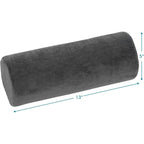 Buy now AllSett Health Round Cervical Roll Cylinder Bolster Pillow with Removable Washable Cover, Ergonomically Designed for Head, Neck, Back, and Legs, Grey at indiglob india