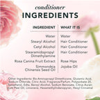 Herbal Essences Shampoo & Conditioner Set, Rose Hips - Smooth Collection, Paraben-Free, Color-Safe, Shiny Hair with Jojoba & Vitamin E, 29.2 Fl Oz Each, 2-Pack
