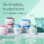POND’S Cold Cream Cleanser, Fragrance-Free – Moisturizing Makeup Remover & Deep Cleansing Face Cream – Facial Cleanser for Soft, Radiant Skin – Dermatologist Tested, Non-Comedogenic, 6.1 oz