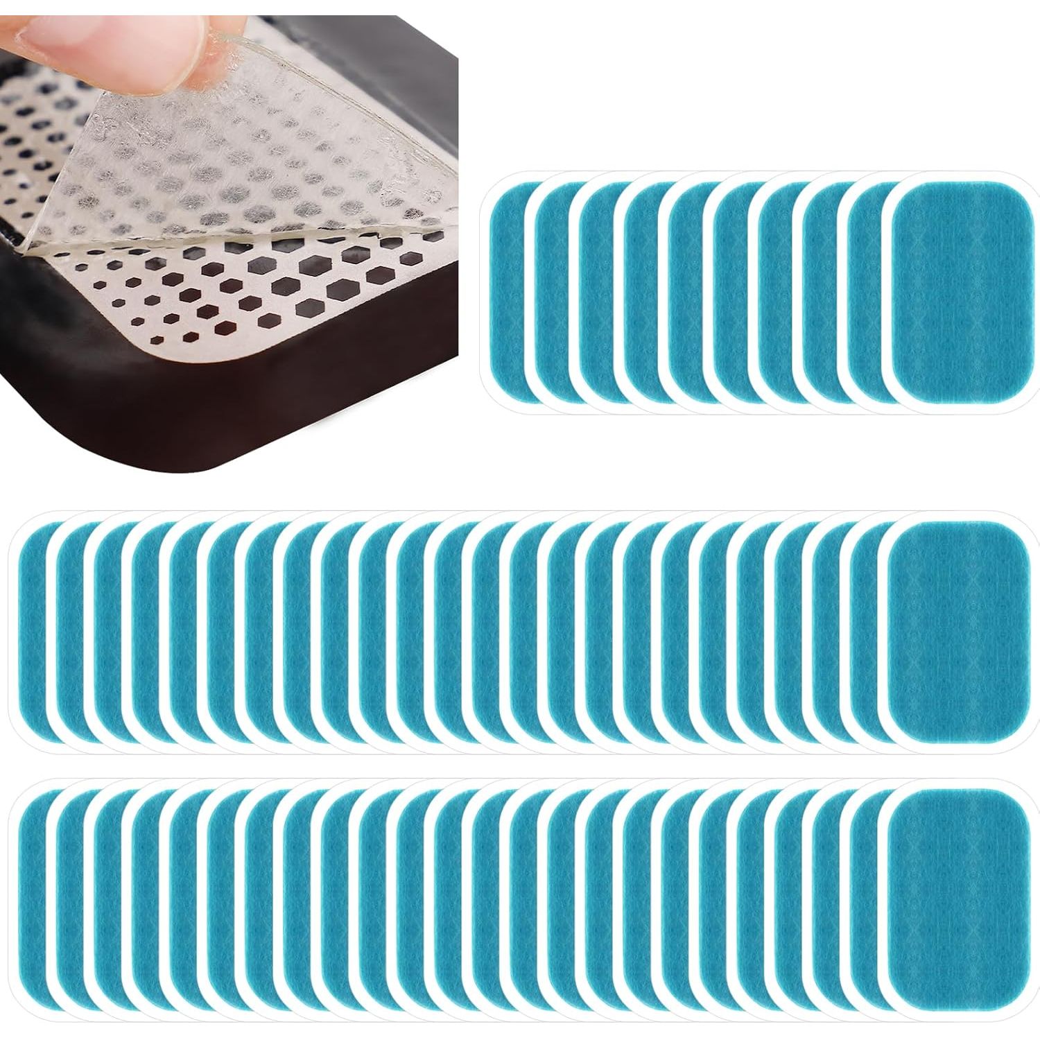 Buy now PAMASE 50/80 Pcs Gel Pads for Abs Stimulator - Replacement Pads for Abdominal Muscle Trainer, Reusable Ab Workout Toner Belt Accessory abs pads-80pcs at indiglob india