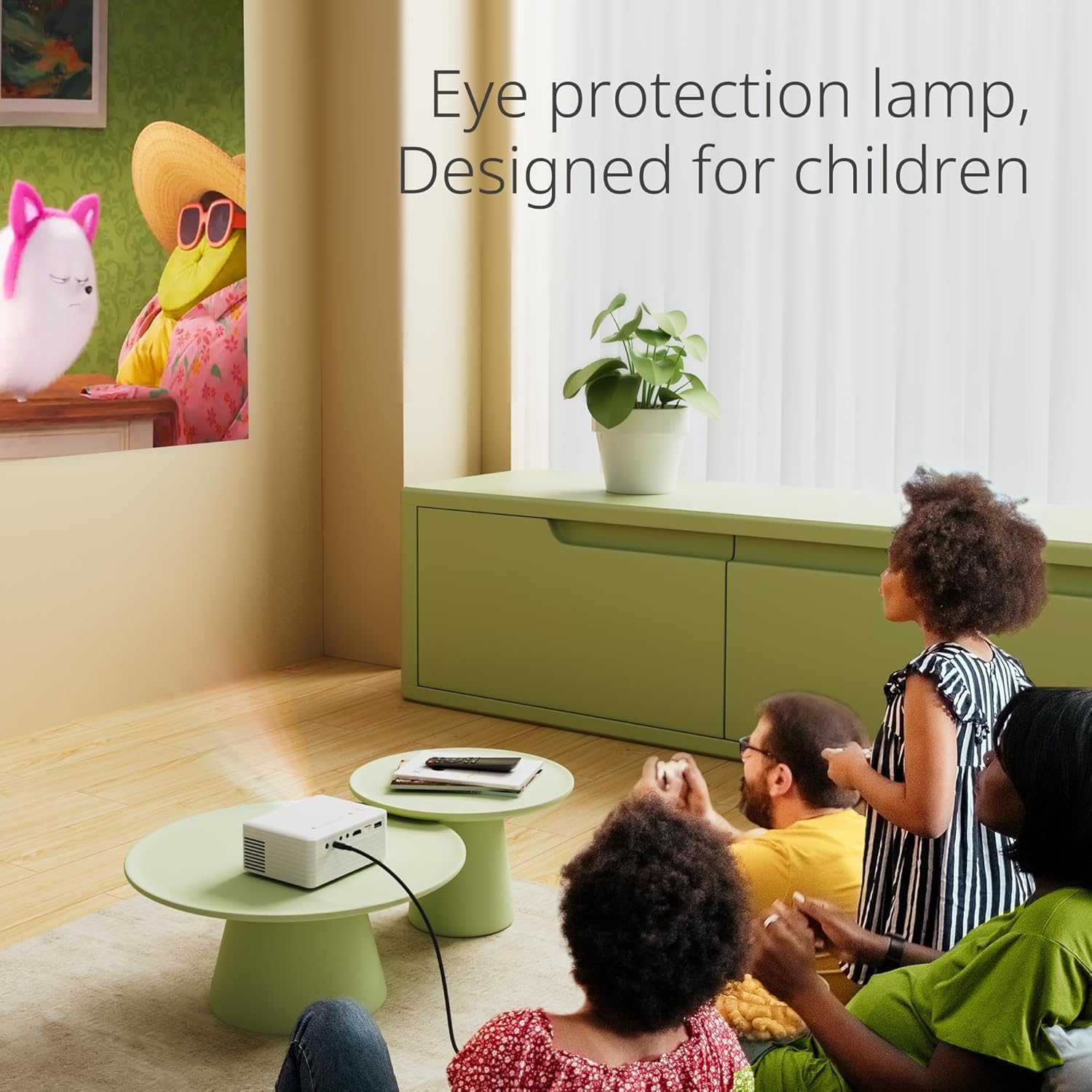Buy now Yoton Mini Projector, Portable Phone small projector 1080P Full HD Supported for iOS/Android/Laptop, Video Projector Y3 Compatible with Fire Stick, HDMI, USB, PS5, Xbox at indiglob india