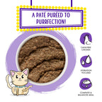 Weruva Classic Cat Paté, Meal or No Deal! with Chicken & Beef, 3oz Can (Pack of 12)