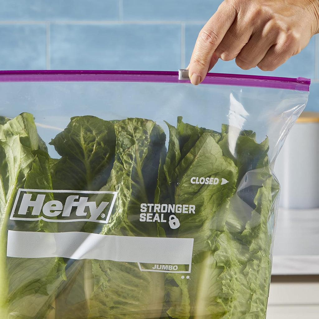 Buy now Hefty Slider Jumbo Storage Bags, 2.5 Gallon Size, 12 Count at indiglob india