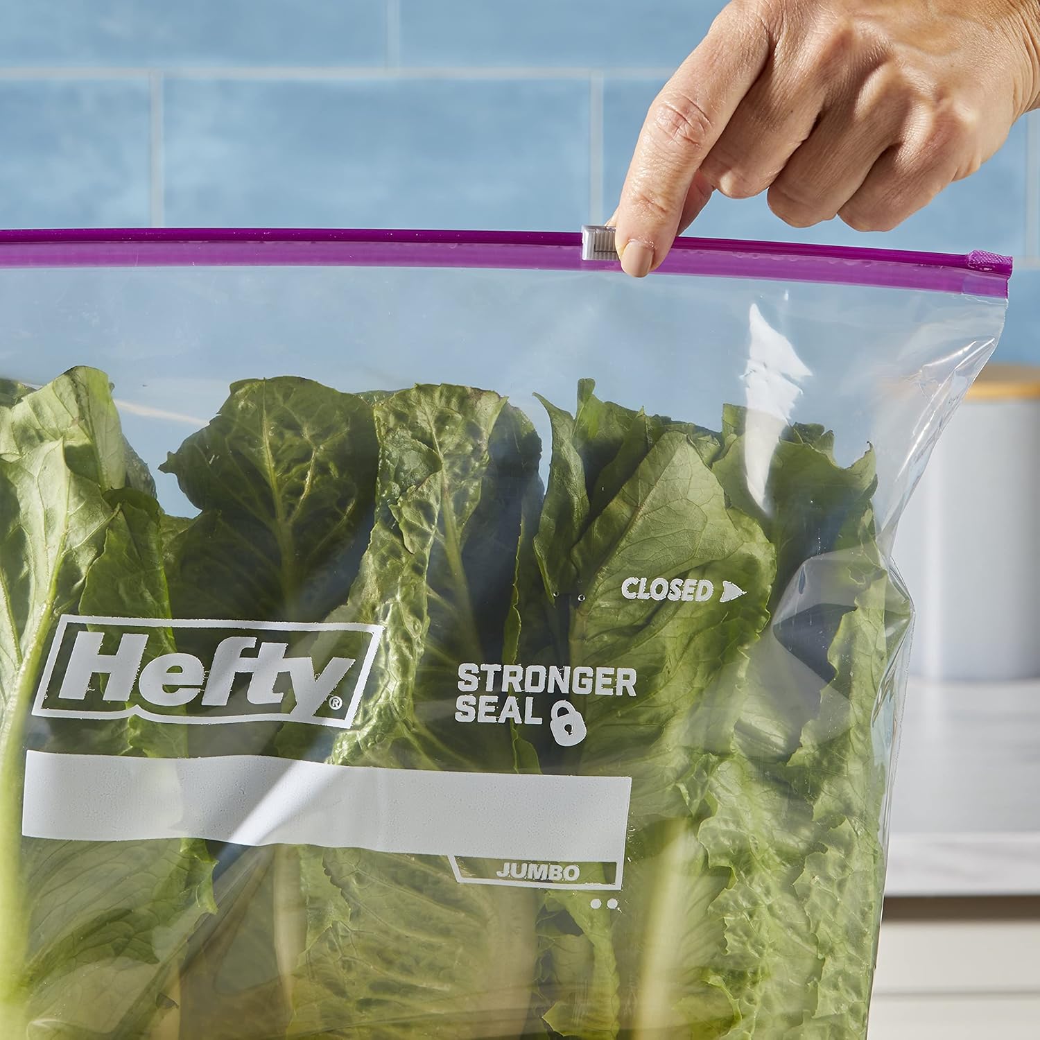 Buy now Hefty Slider Jumbo Storage Bags, 2.5 Gallon Size, 12 Count at indiglob india