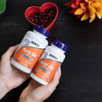 Buy now NOW Foods Supplements, Neptune Krill Oil 500 mg, Phospholipid-Bound Omega-3, Cardiovascular Support*, 60 Softgels at indiglob india