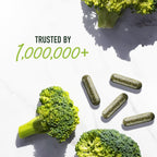 50MG Sulforaphane Supplement from Broccoli Sprouts, Doctor-Formulated | NRF2 Activation, Cellular Health & Immune Support, Glucoraphanin & Myrosinase, Third-Party Tested, 60 Broccoli Seed Beadlets