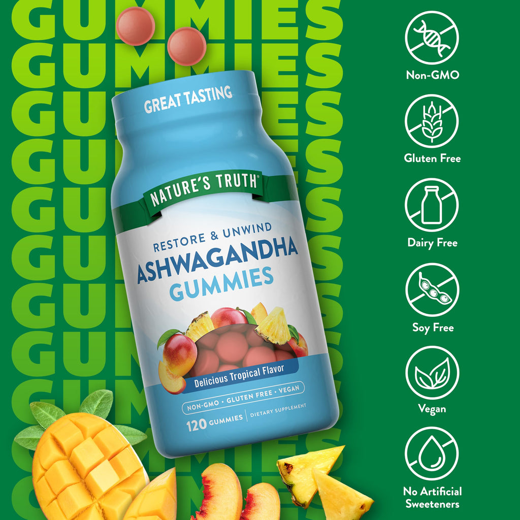Nature's Truth Ashwagandha Gummies | 120 Count