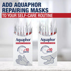 Aquaphor Advanced Therapy Repairing Foot Masks, 6 Masks x 0.7 FL OZ | Moisturizing Socks for Dry Feet, Hydrating Foot Care Treatment with Avocado Oil and Shea Butter, Paraben and Fragrance Free