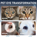 Dog & Cat Cataract Eye Drops & Infection Treatment – Vet-Recommended Formula for Cloudy, Itchy, Watery, Goopy Eyes and Pink Eye Treatment, Natural All-in-One Relief for Pet Eye Issues (2 X 10 ml)