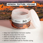R+Co Badlands Dry Shampoo Paste, Dry Shampoo + Styling Paste | Adds Texture & Absorbs Oil with Matte Finish, Vegan + Cruelty-Free